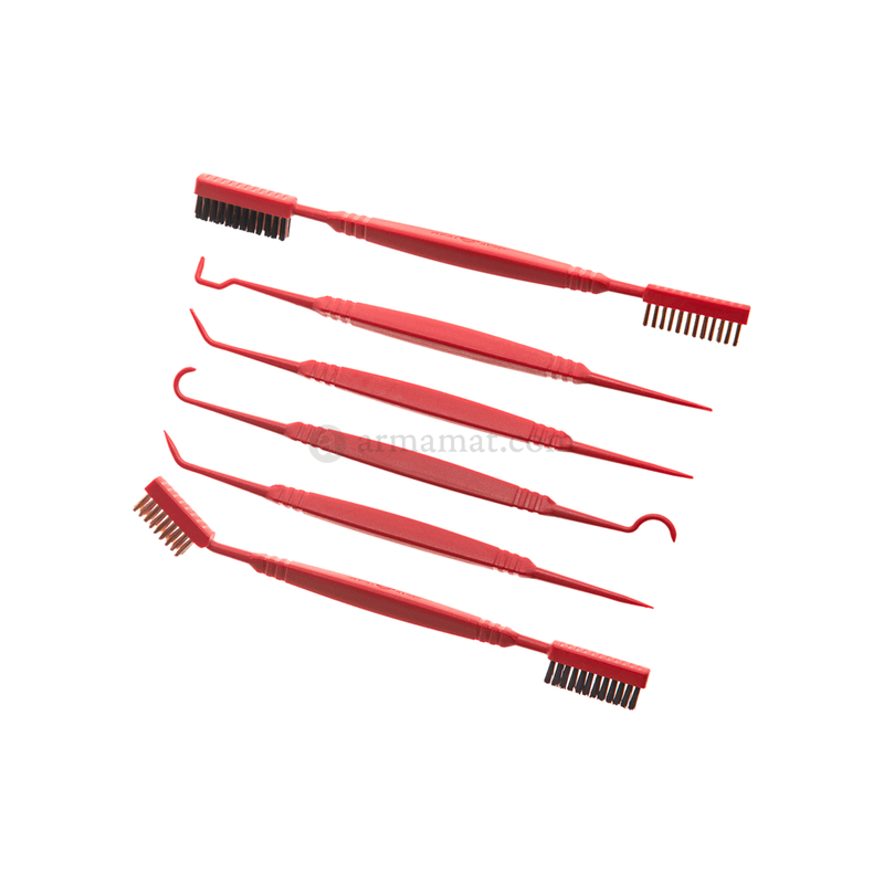 Real Avid Accu-Grip Picks & Brushes Ginklo valymo šepetėliai ir krapštukai