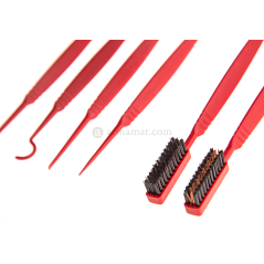 Real Avid Accu-Grip Picks & Brushes Ginklo valymo šepetėliai ir krapštukai