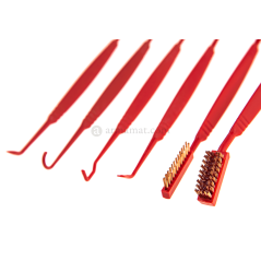 Real Avid Accu-Grip Picks & Brushes Ginklo valymo šepetėliai ir krapštukai