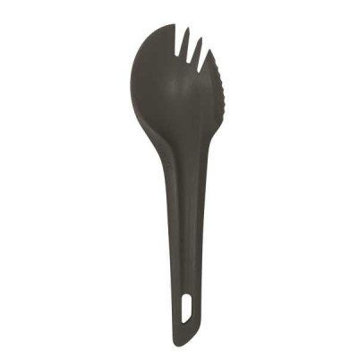 Wildo 3in1 karote-dakšiņa-nazis, olīvzaļa, Dark Grey