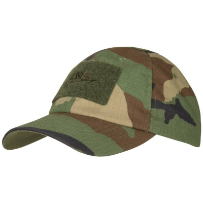 Helikon-Tex taktiskā cepure ar Velcro paneļiem un ventilāciju
