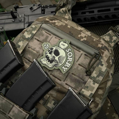 M-Tac "Sorry" taktiskā uzlīme Oksfordas 190 g/m, Ranger Green