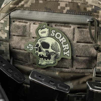 M-Tac "Sorry" taktiskā uzlīme Oksfordas 190 g/m, Ranger Green