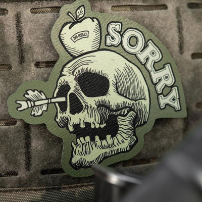 M-Tac "Sorry" taktiskā uzlīme Oksfordas 190 g/m, Ranger Green