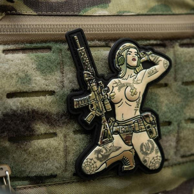 M-Tac Pin-Up PVC plāksnīte ar Velcro — 4/12