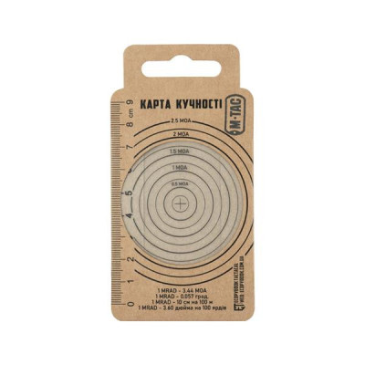 Ecopybook Tactical precizitātes lineāls – matēts, 9 × 6,5 cm