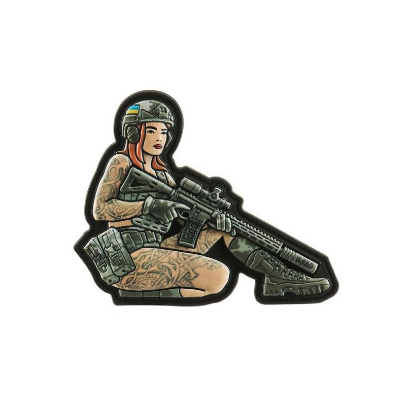 M-Tac patch Tactical girl №2 Skandinavik PVC Antsiuvas