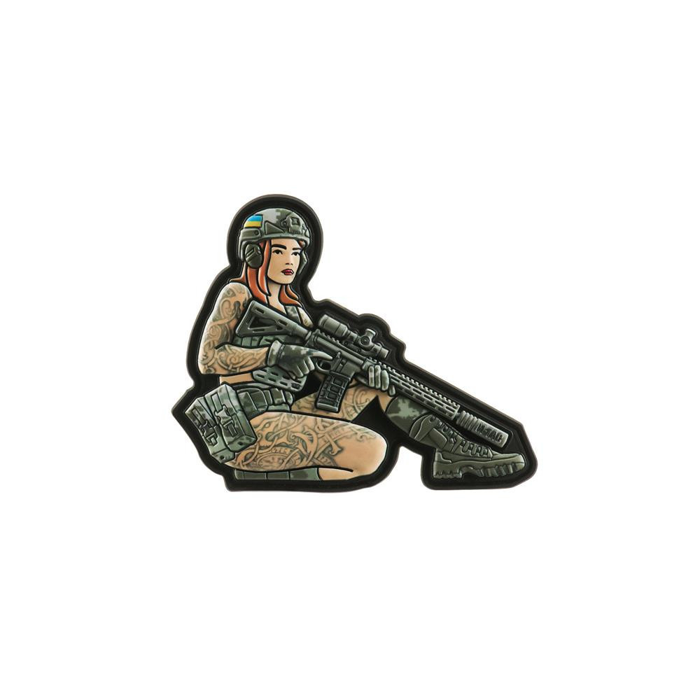 M-Tac Tactical Girl vikingu PVC plāksnīte 8 × 10 cm