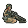 M-Tac Tactical Girl vikingu PVC plāksnīte 8 × 10 cm — 1/8