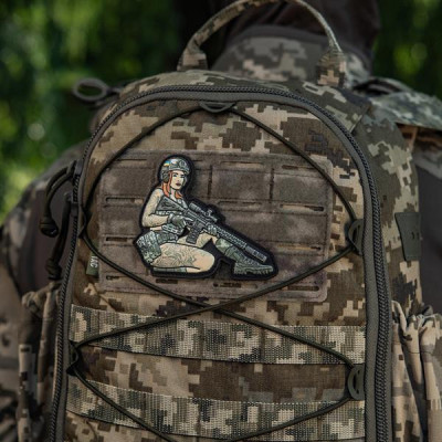 M-Tac Tactical Girl vikingu PVC plāksnīte 8 × 10 cm — 8/8