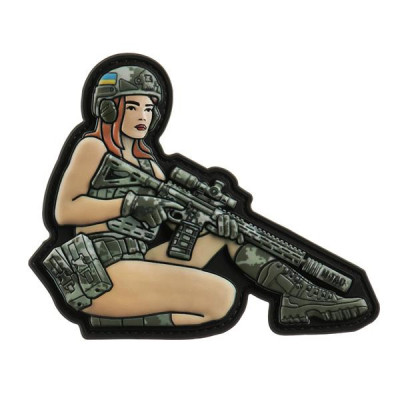 M-Tac Pin-Up PVC plāksnīte 8 × 10 cm – Nose Art sērija
