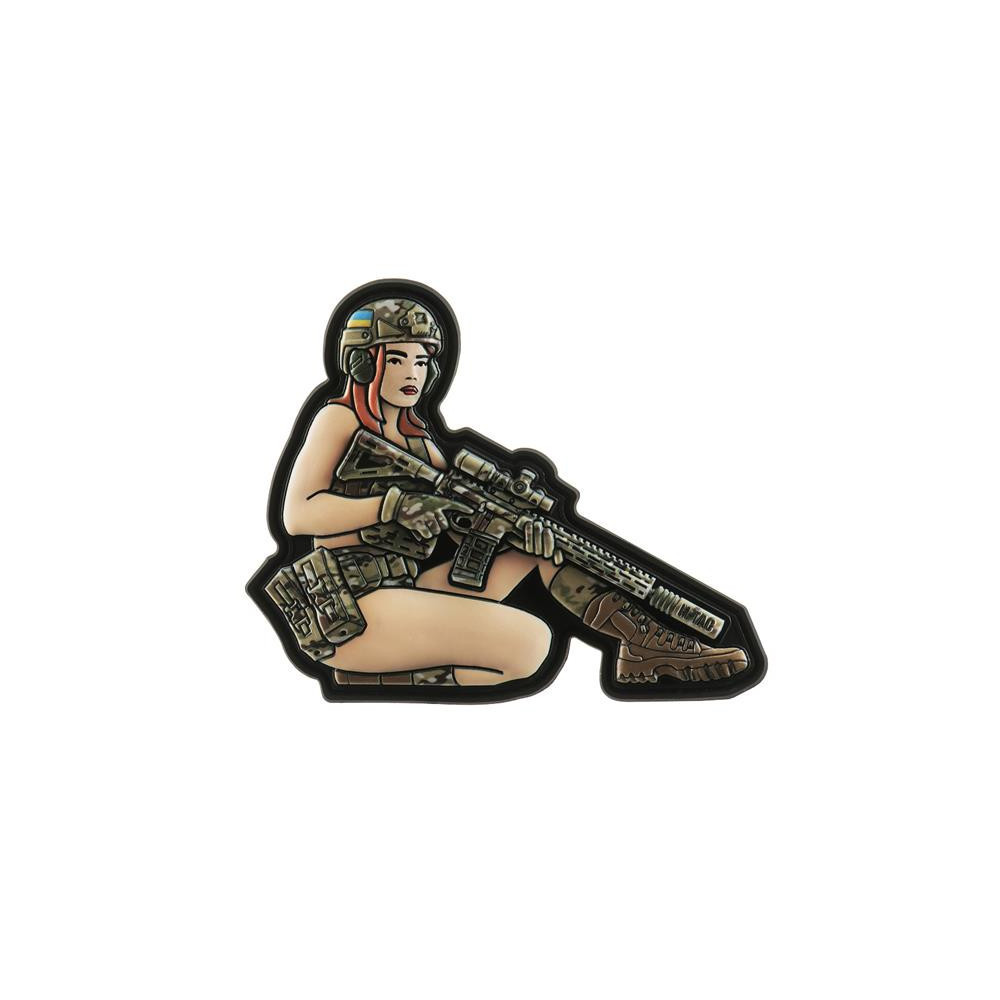 M-Tac Pin-Up PVC plāksnīte 8 × 10 cm – Nose Art sērija