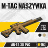 M-Tac AR-15 šautenes uzšuve gumijas emblēma, Coyote