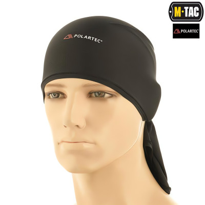 M-Tac Polartec Power Dry daudzfunkcionāls kakla šalle, Melna
