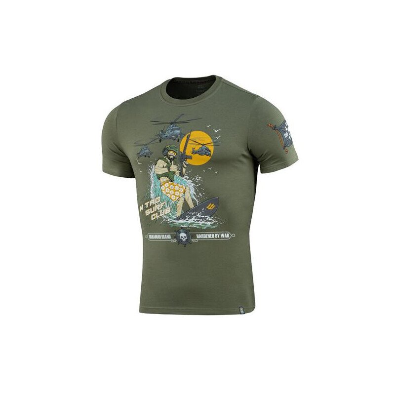M-Tac T-Shirt Surf Club Marškinėliai su banglenčių motyvais