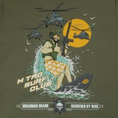 M-Tac T-Shirt Surf Club Marškinėliai su banglenčių motyvais