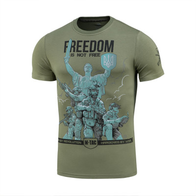M-Tac T-krekls Freedom – 93 % kokvilna, Brīvības tēma