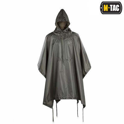 M-Tac pončo – 100 % poliamīds RipStop, 210×145 cm
