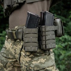 M-Tac Pouch for AK/AR Open Double Laser Cut Dviguba dėtuvė