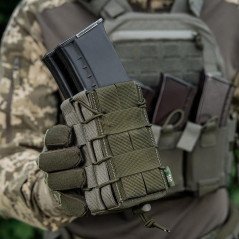 M-Tac Pouch for AK/AR Open Double Laser Cut Dviguba dėtuvė