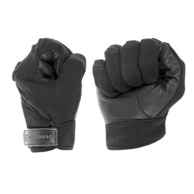 Invader Gear Šaušanas cimdi 29 % āda/53 % poliamīds/18 % poliesters, Melna
