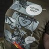 M-Tac T-Shirt Comics Drone Girl Marškinėliai su dronų motyvais