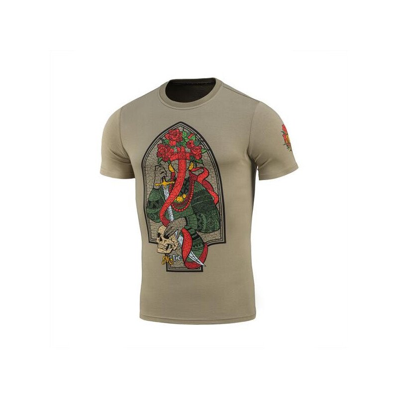 M-Tac T-Shirt Motanka Marškinėliai su ukrainietiškais, kultūriniais motyvais