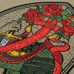 M-Tac T-Shirt Motanka Marškinėliai su ukrainietiškais, kultūriniais motyvais