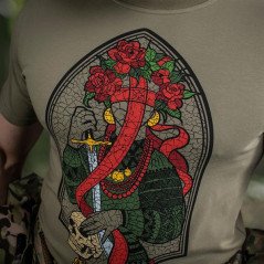 M-Tac T-Shirt Motanka Marškinėliai su ukrainietiškais, kultūriniais motyvais