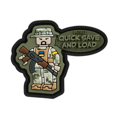 M-Tac PVC pleķis „Quick Save" – 4,7 × 6 cm, Velcro