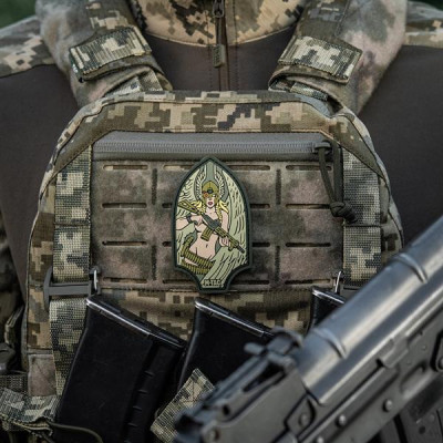 M-Tac PVC pleķis „Valkyrie" Arrowhead 11 × 6,5 cm, Olive