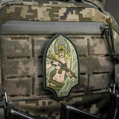 M-Tac PVC pleķis „Valkyrie" Arrowhead 11 × 6,5 cm, Olive
