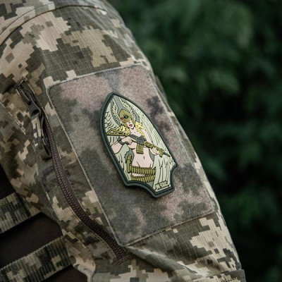 M-Tac PVC pleķis „Valkyrie" Arrowhead 11 × 6,5 cm, Olive