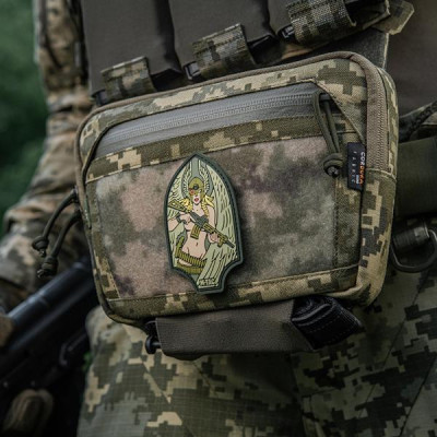 M-Tac PVC pleķis „Valkyrie" Arrowhead 11 × 6,5 cm, Olive