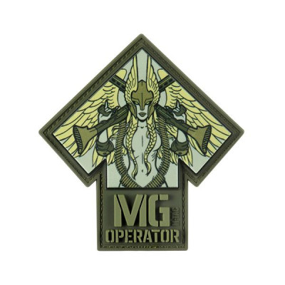 M-Tac PVC pleķis „Valkyrie" ar Tīvaza rūnu – 9,2 × 8,6 cm