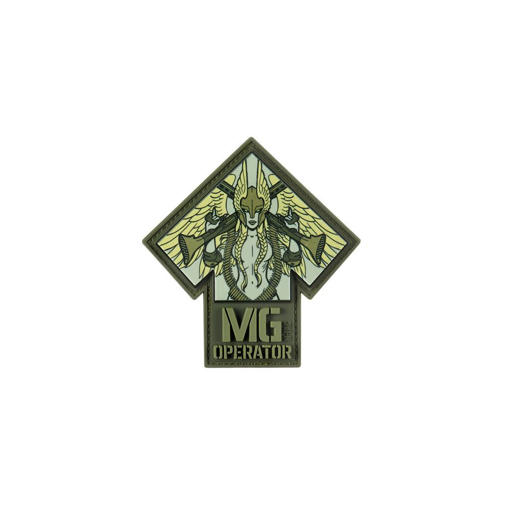 M-Tac PVC pleķis „Valkyrie" ar Tīvaza rūnu – 9,2 × 8,6 cm