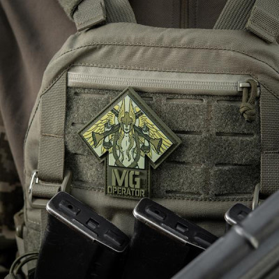 M-Tac PVC pleķis „Valkyrie" ar Tīvaza rūnu – 9,2 × 8,6 cm