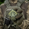 M-Tac PVC pleķis „Valkyrie" ar Tīvaza rūnu – 9,2 × 8,6 cm