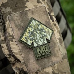 M-Tac Patch MG Operator Print PVC Antsiuvas su kulkosvaidžio motyvais