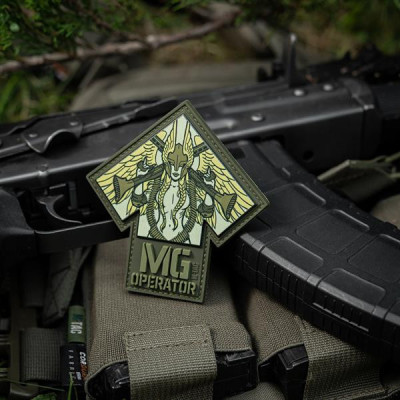 M-Tac PVC pleķis „Valkyrie" ar Tīvaza rūnu – 9,2 × 8,6 cm