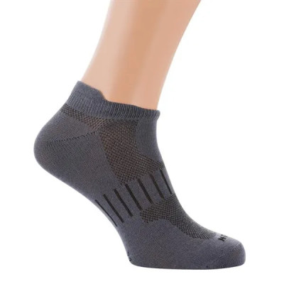 M-Tac īsās skrējiena zeķes 85 % kokvilna, 10 % poliamīds, Dark Grey