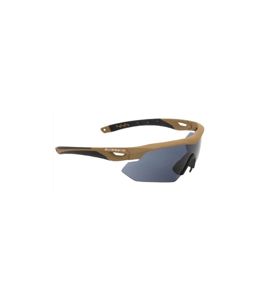 SwissEye Nighthawk Ballistic Goggles Tan Balistiniai, taktiniai akiniai
