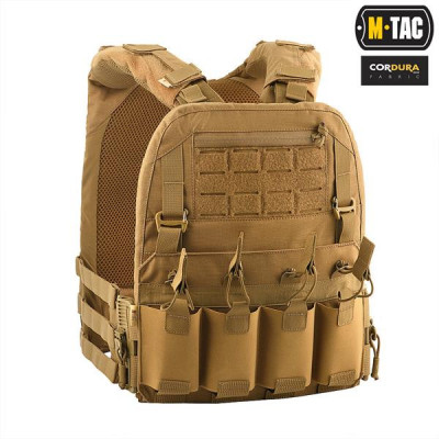 M-Tac Cuirass QRS XL taktiskā veste, Coyote