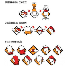 M-Tac Cotton Tube Scarf Medvilninė, daugiafunkcė kaklaskarė