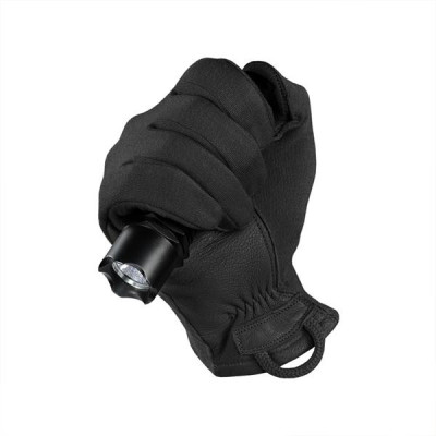 M-Tac Nomex Sport Leather cimdi Nomex®/āda, Melna