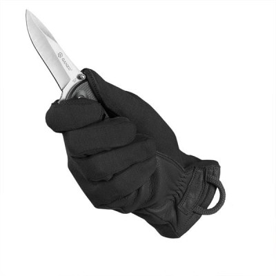 M-Tac Nomex Sport Leather cimdi Nomex®/āda, Melna