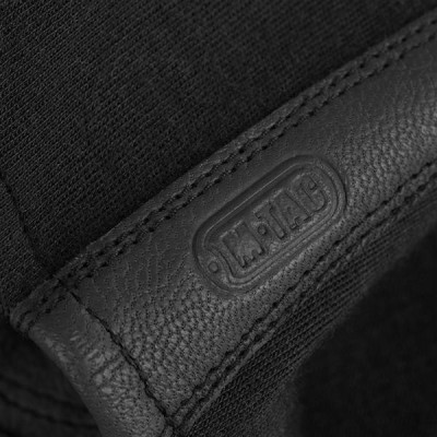 M-Tac Nomex Sport Leather cimdi Nomex®/āda, Melna