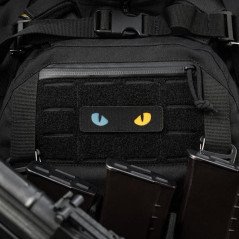 M-Tac Patch Cat Eyes Laser Cut Black/Yellow/Blue Antsiuvas su ukrainietiškais motyvais