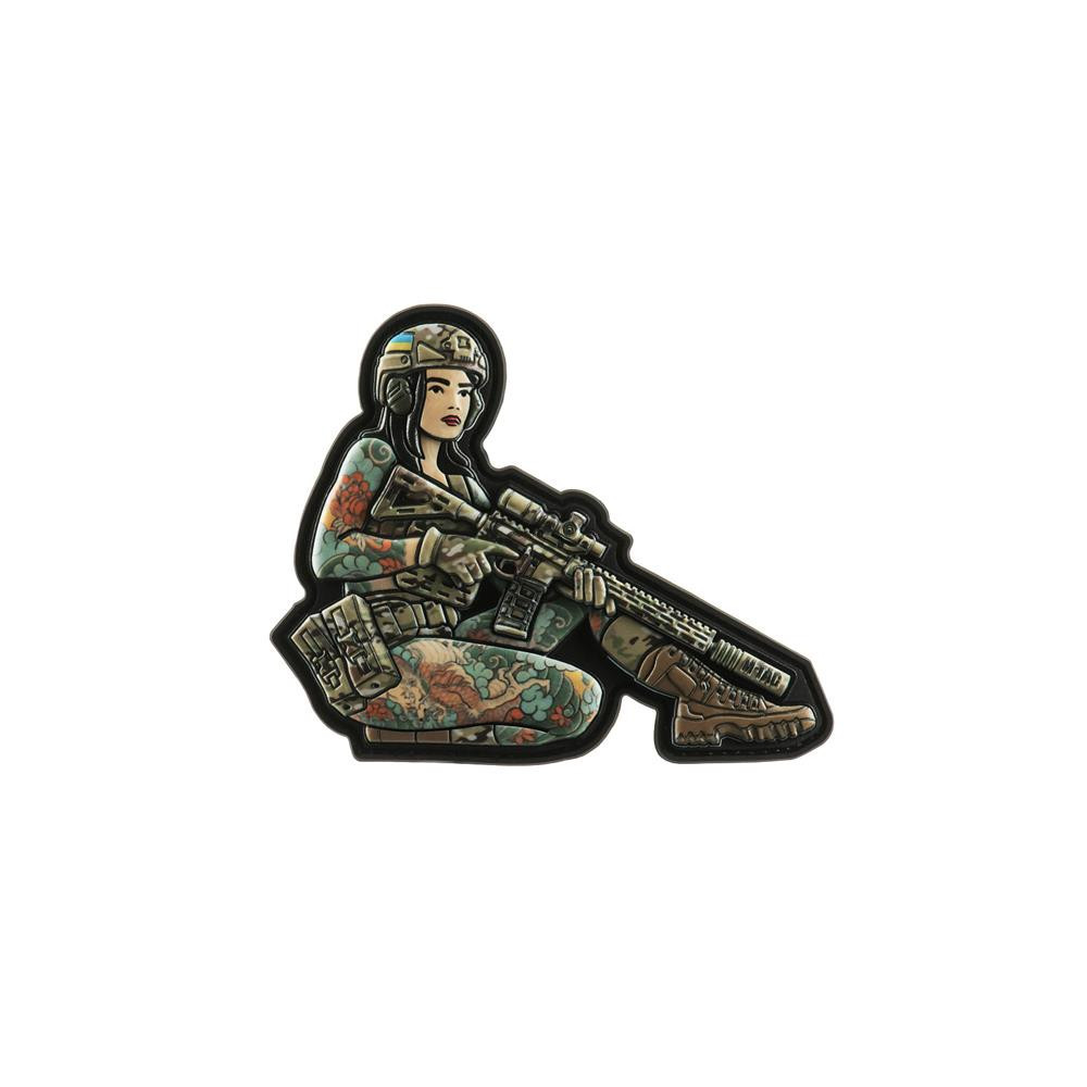 M-Tac Pin-Up Jakudzas PVC uzlīme – 8×10 cm