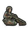 M-Tac patch Tactical girl NO2 Yakuza Brunet PVC Antsiuvas